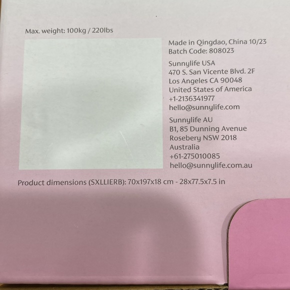 COPY - COPY - NWOT.  SunnyLife, Rose’ bottle, pool float. - Picture 10 of 12